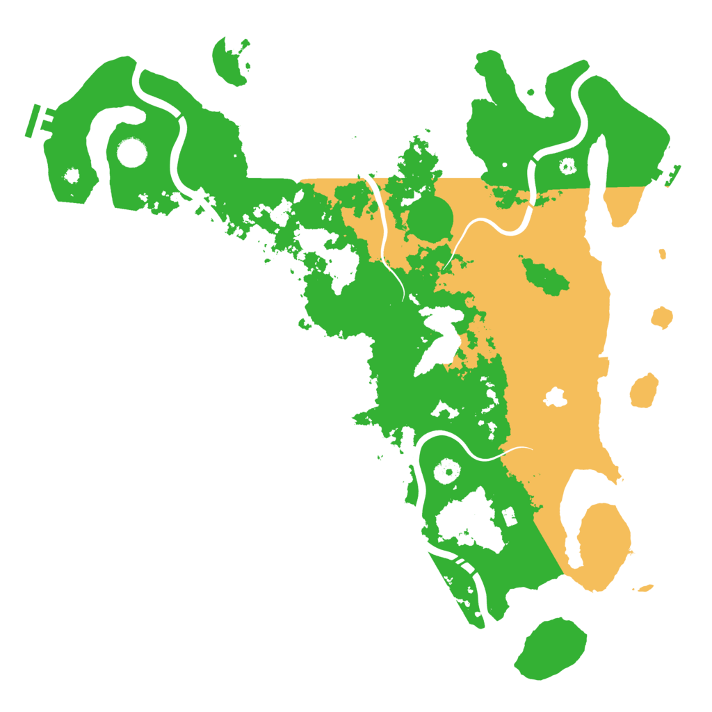 Biome Rust Map: Procedural Map, Size: 4250, Seed: 8271960