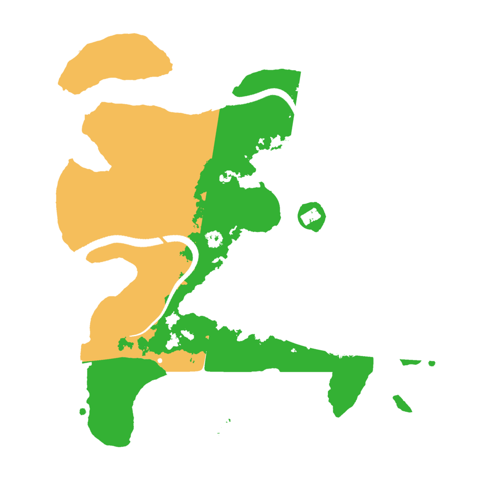 Biome Rust Map: Procedural Map, Size: 2950, Seed: 7243783
