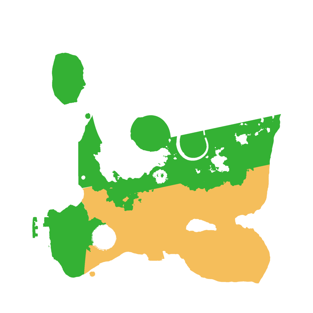 Biome Rust Map: Procedural Map, Size: 2300, Seed: 1333451123