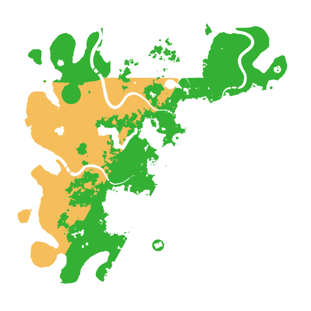 Biome Rust Map: Procedural Map, Size: 4250, Seed: 1958643