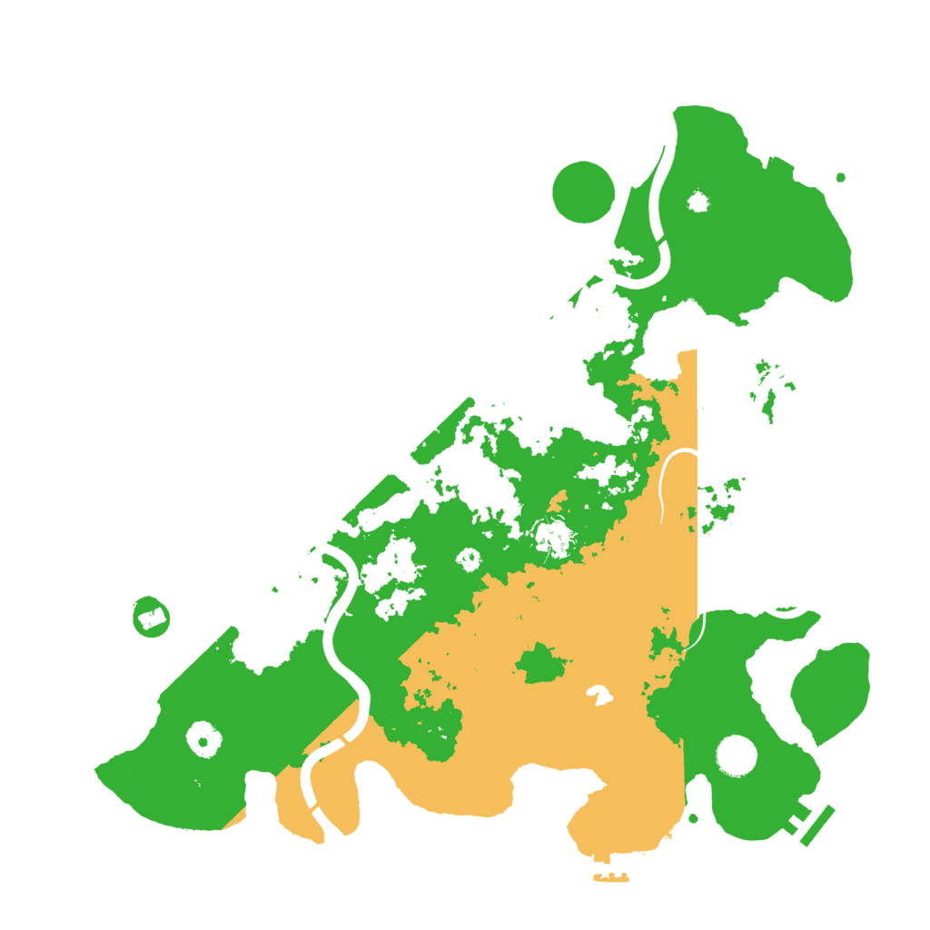 Biome Rust Map: Procedural Map, Size: 4000, Seed: 14681302