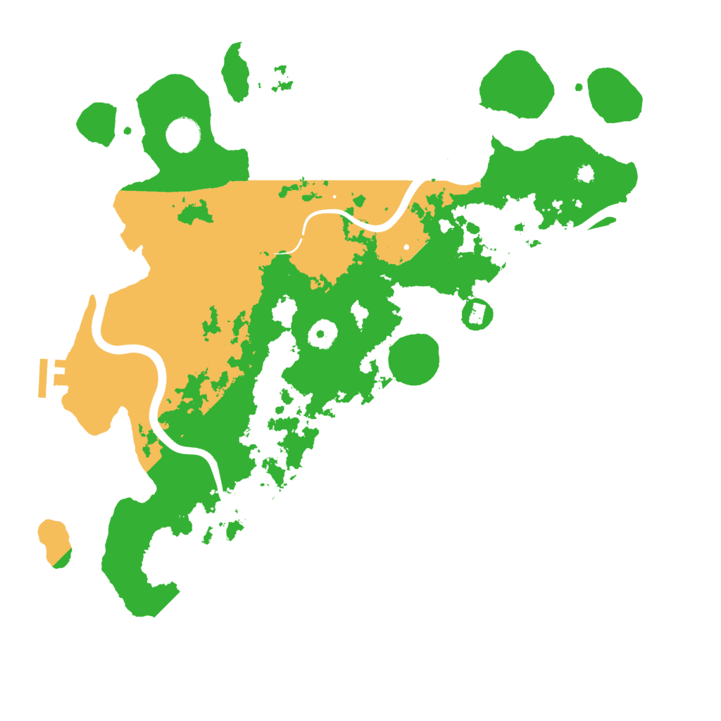 Biome Rust Map: Procedural Map, Size: 3750, Seed: 1624577966