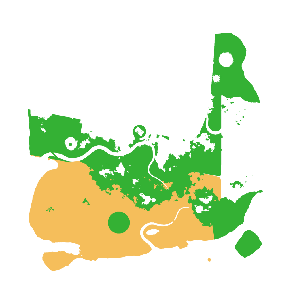Biome Rust Map: Procedural Map, Size: 3575, Seed: 11