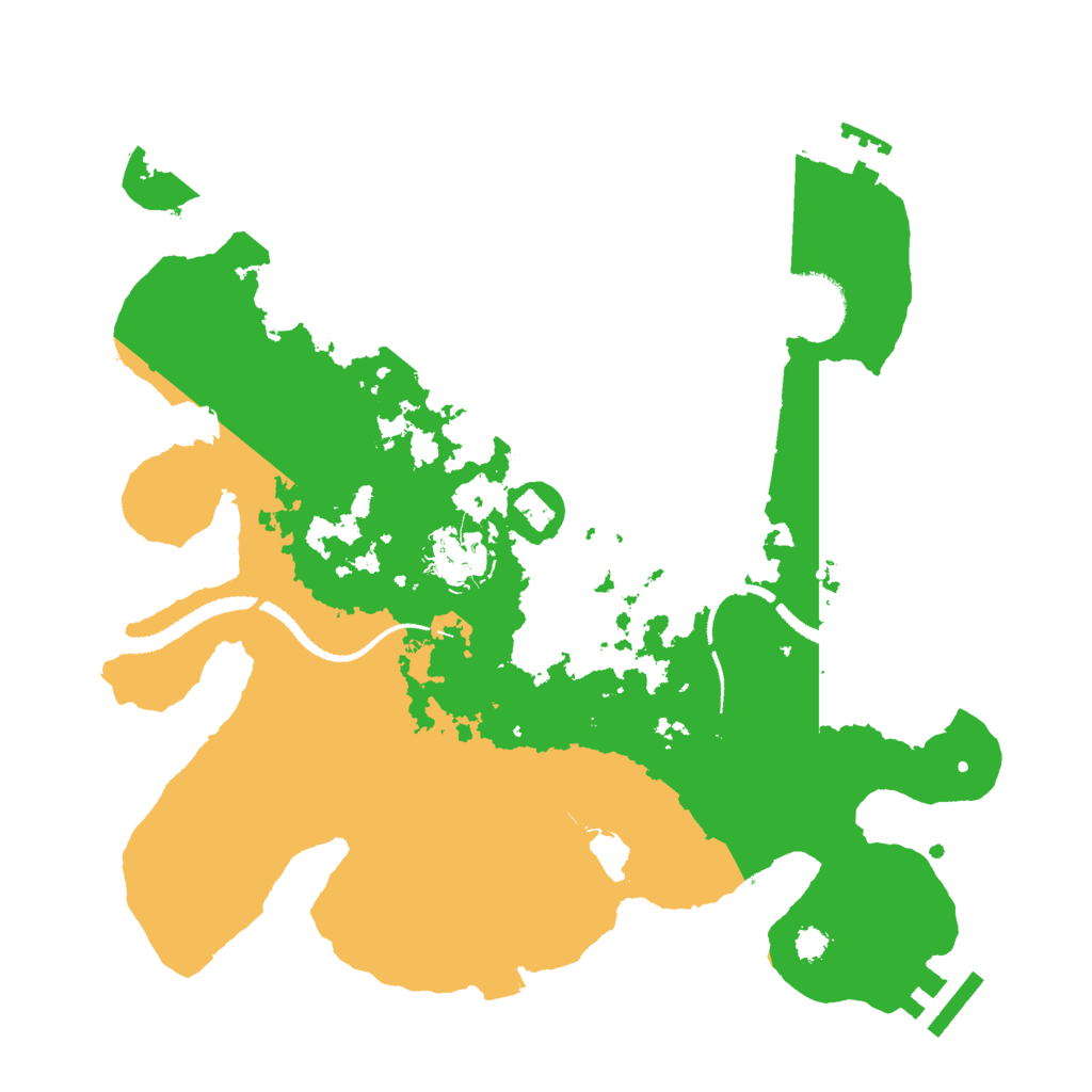 Biome Rust Map: Procedural Map, Size: 3000, Seed: 1281029023