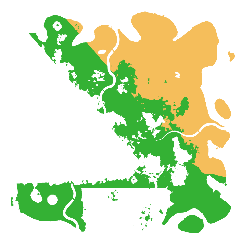 Biome Rust Map: Procedural Map, Size: 4249, Seed: 280529045