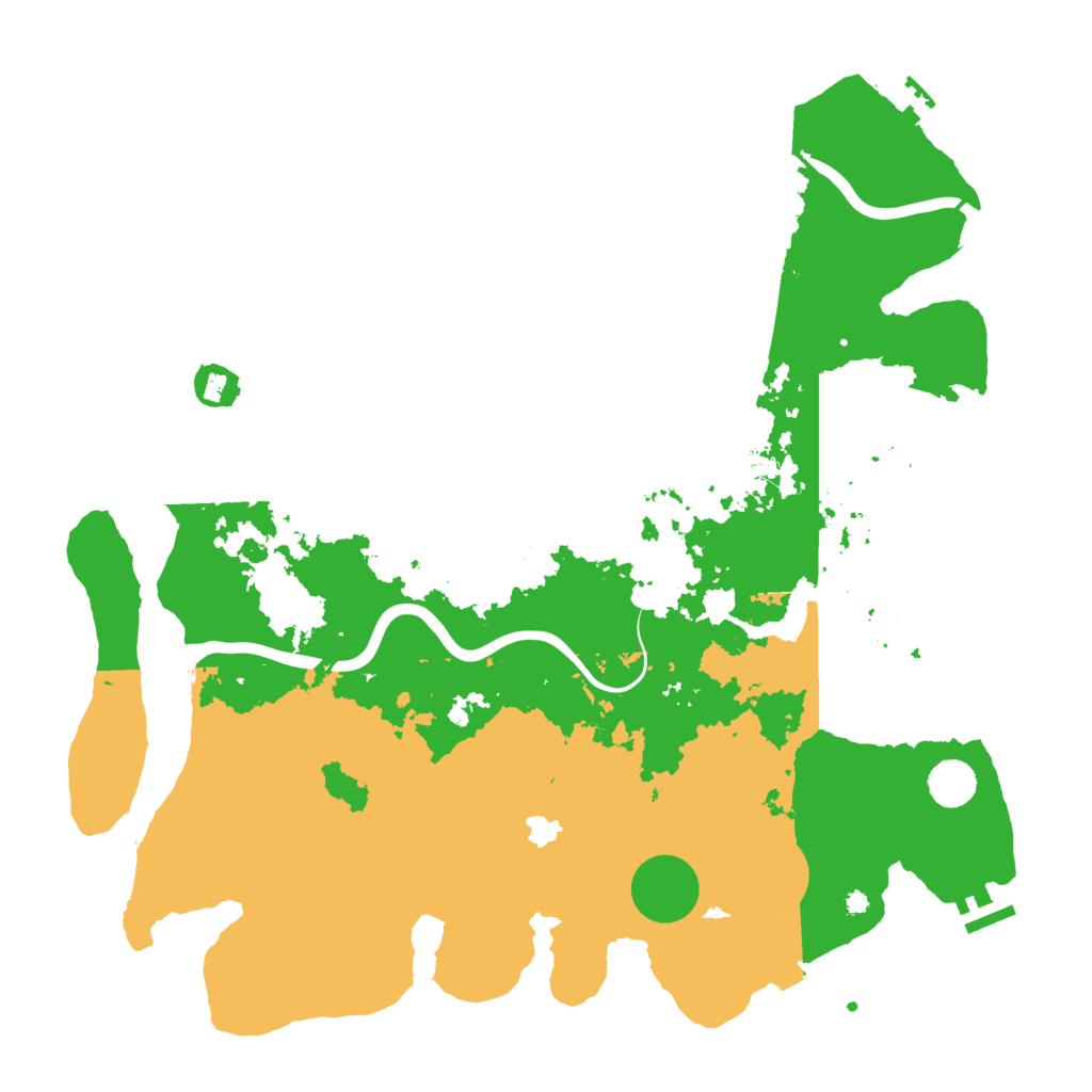 Biome Rust Map: Procedural Map, Size: 4250, Seed: 1891489771
