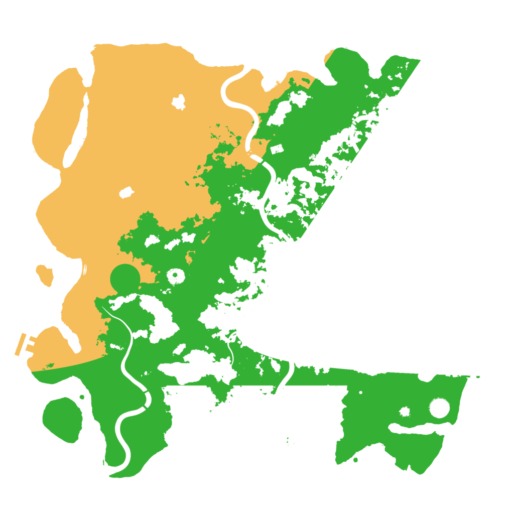Biome Rust Map: Procedural Map, Size: 4500, Seed: 1865667427