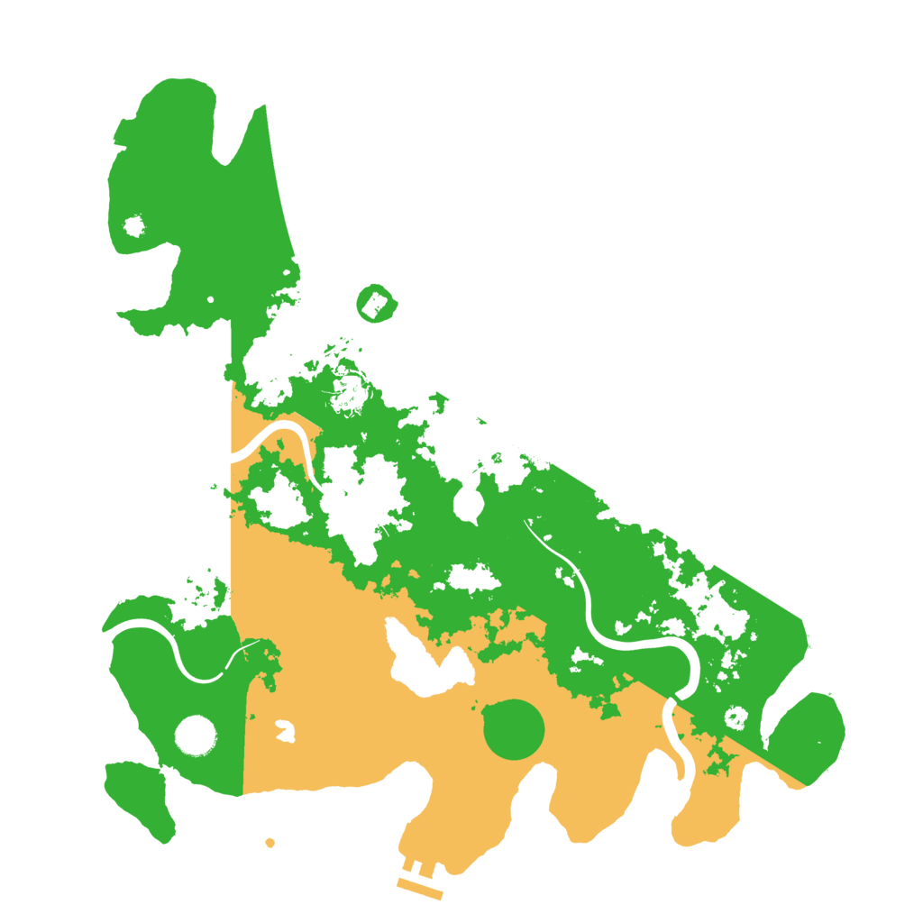Biome Rust Map: Procedural Map, Size: 4000, Seed: 4372