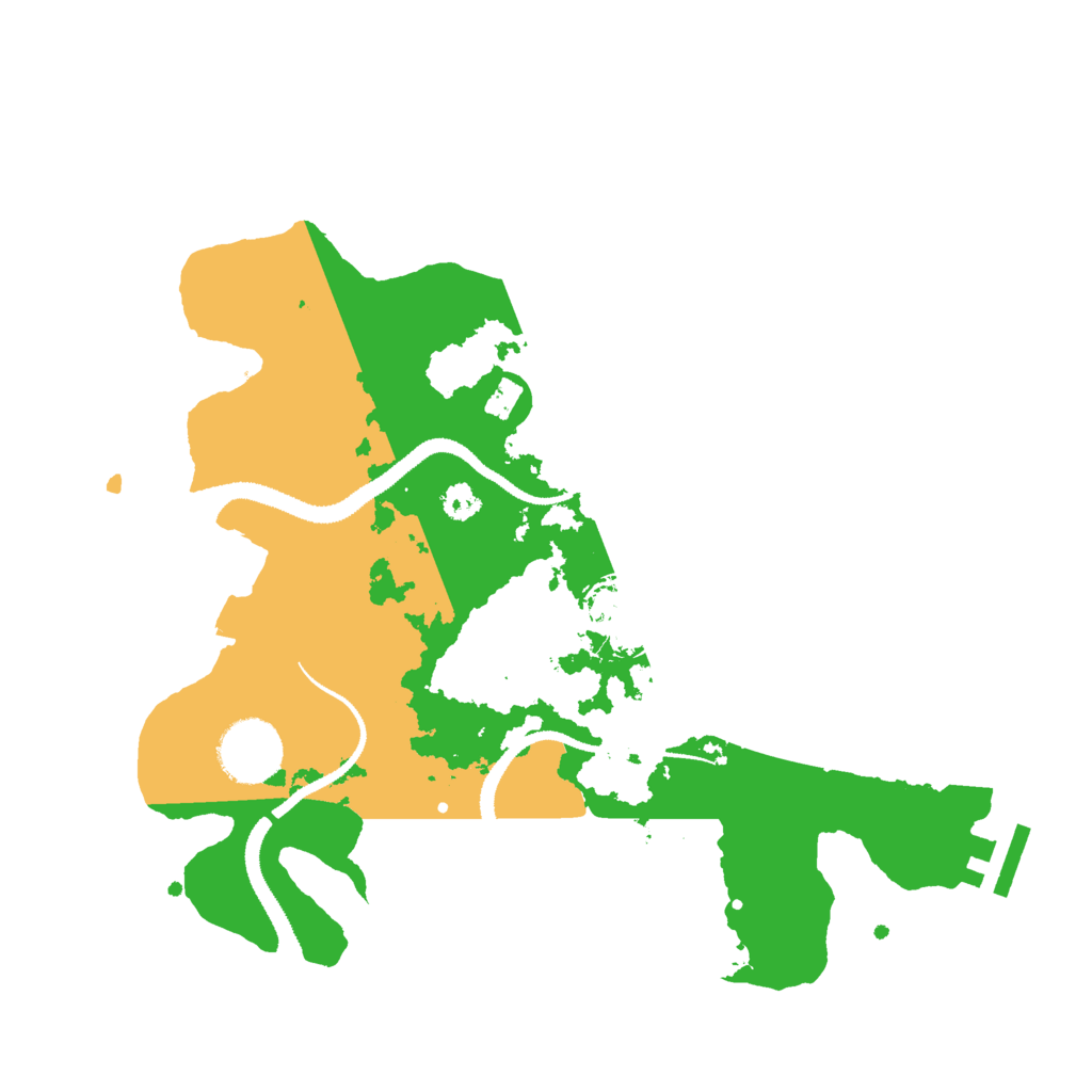Biome Rust Map: Procedural Map, Size: 3000, Seed: 55999322