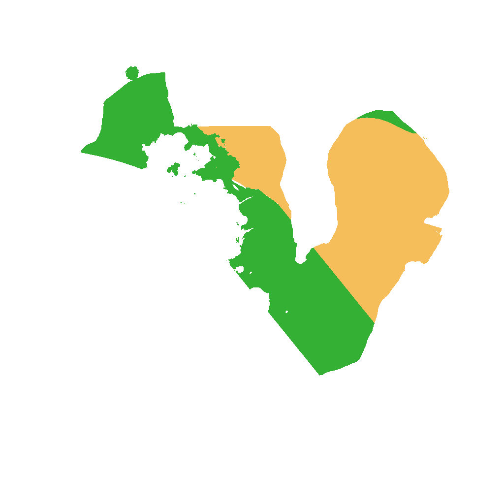 Biome Rust Map: Procedural Map, Size: 1500, Seed: 1064916529