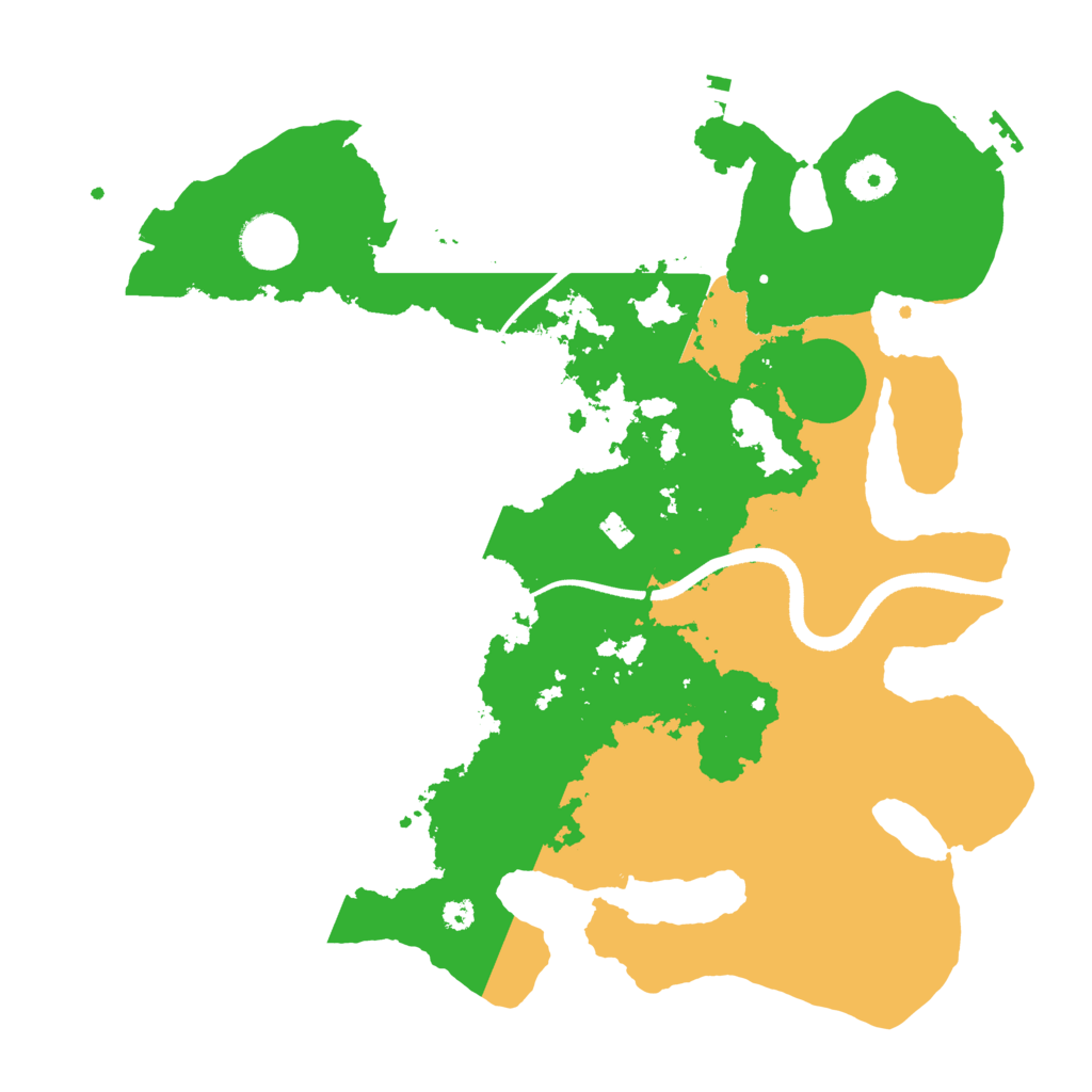 Biome Rust Map: Procedural Map, Size: 3500, Seed: 1522834628