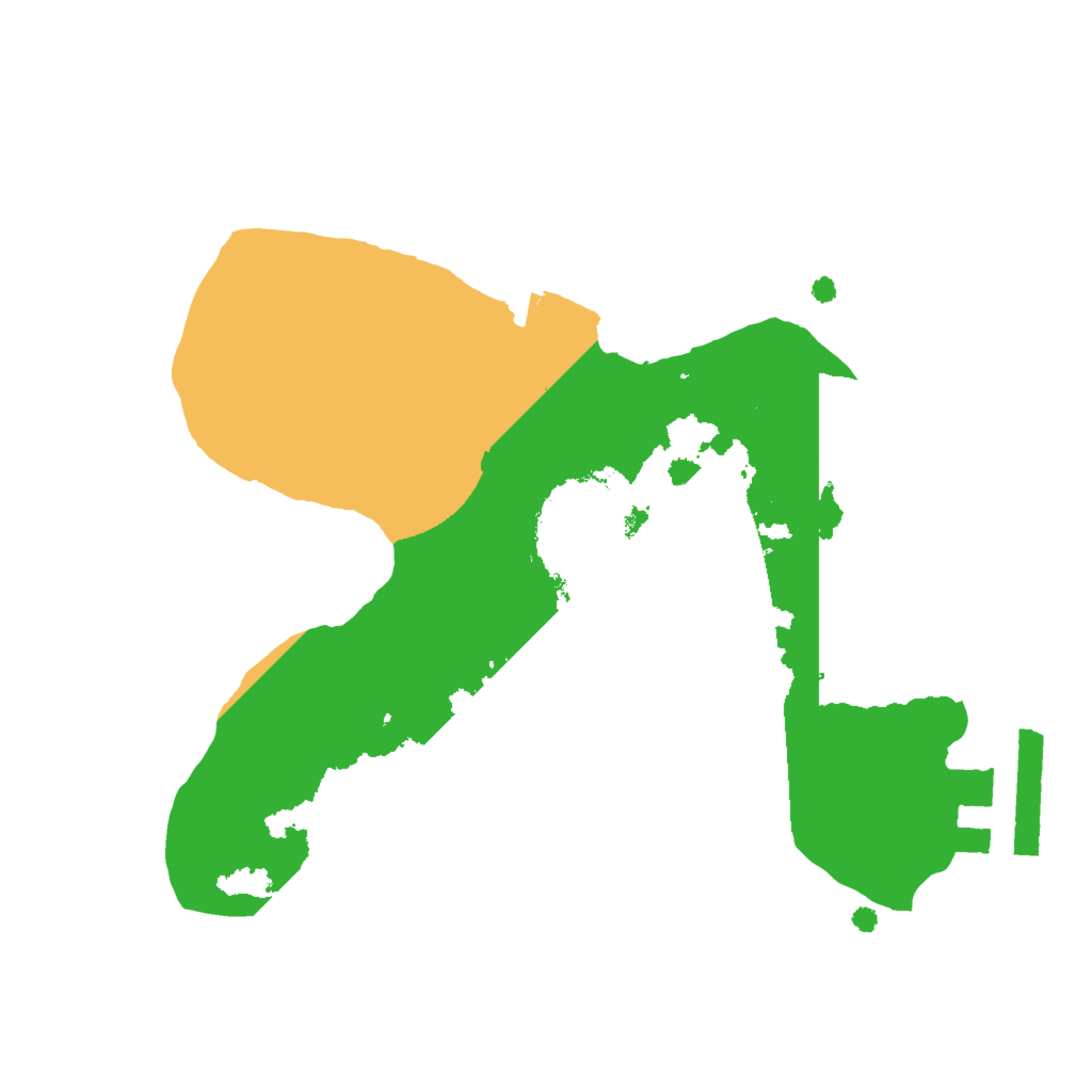 Biome Rust Map: Procedural Map, Size: 1750, Seed: 1371736437