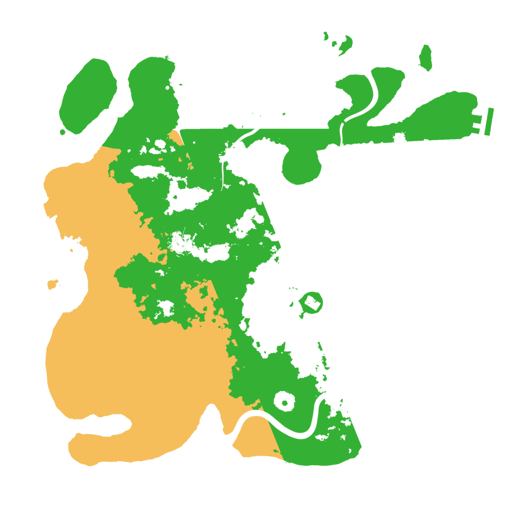 Biome Rust Map: Procedural Map, Size: 3750, Seed: 1473276255