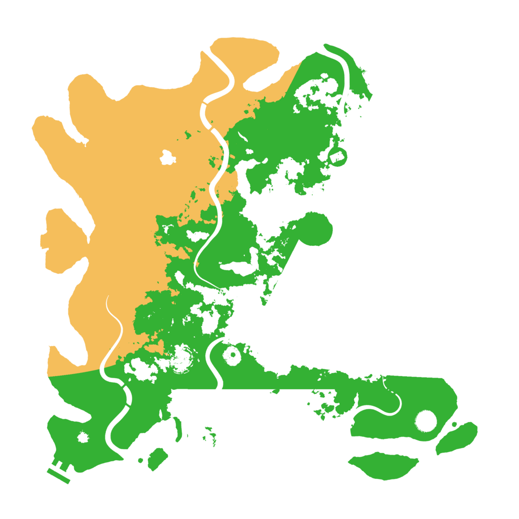 Biome Rust Map: Procedural Map, Size: 4250, Seed: 1146738978