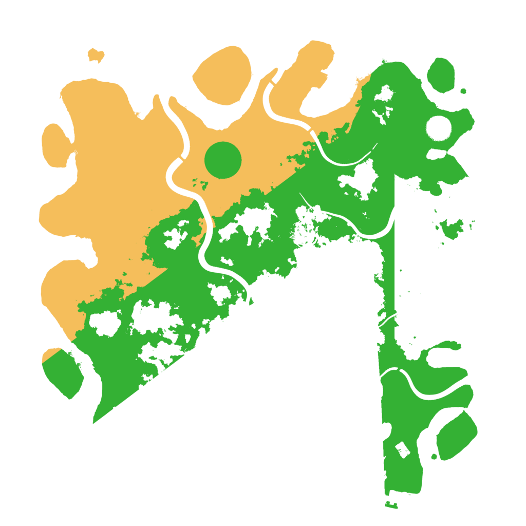 Biome Rust Map: Procedural Map, Size: 3750, Seed: 1538776712