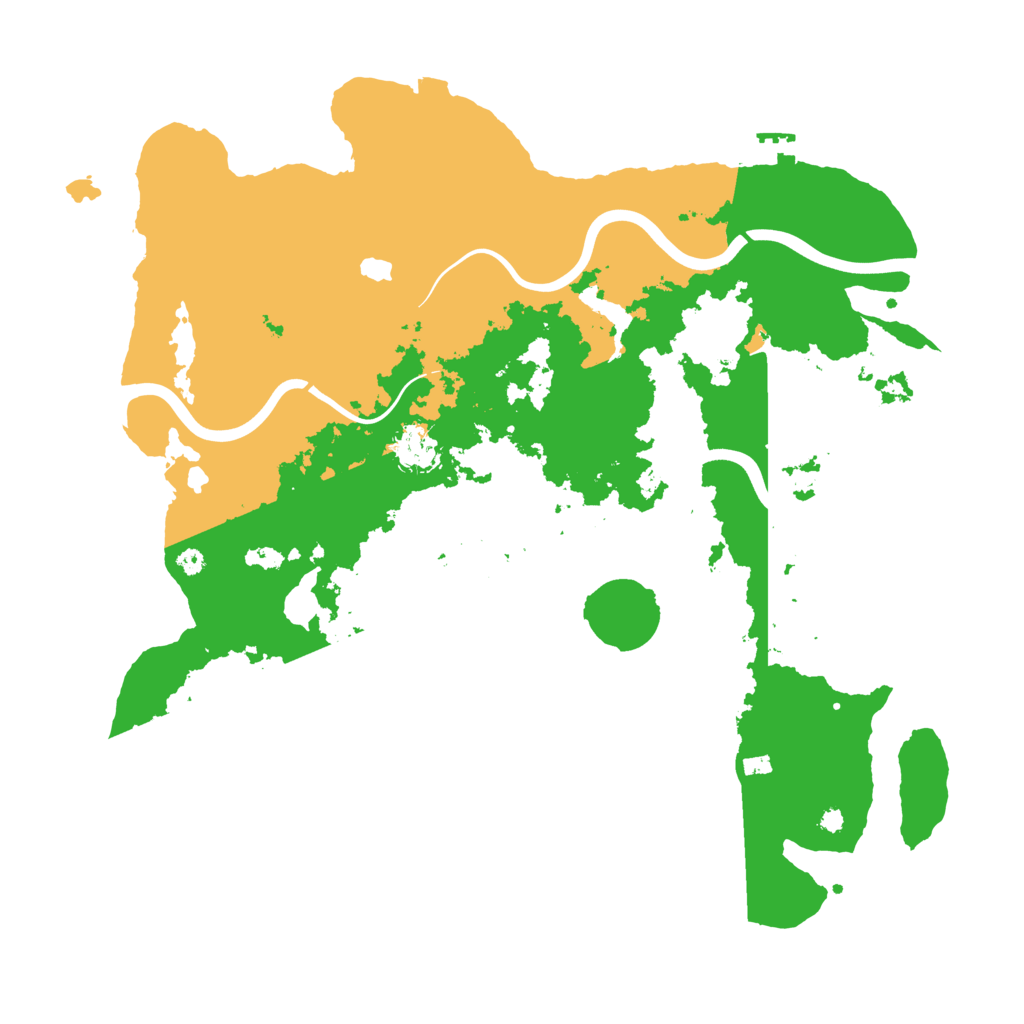 Biome Rust Map: Procedural Map, Size: 4000, Seed: 616197373