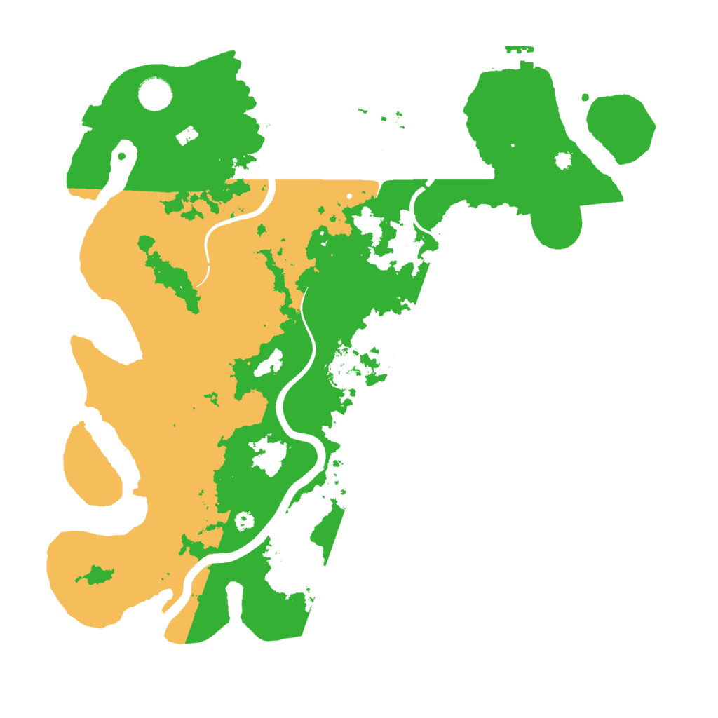 Biome Rust Map: Procedural Map, Size: 3800, Seed: 32351
