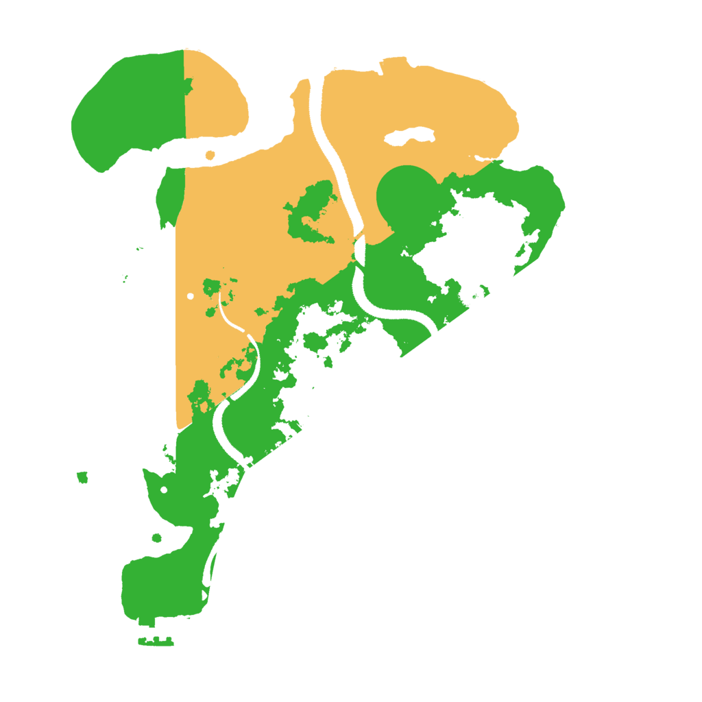 Biome Rust Map: Procedural Map, Size: 3000, Seed: 786523634