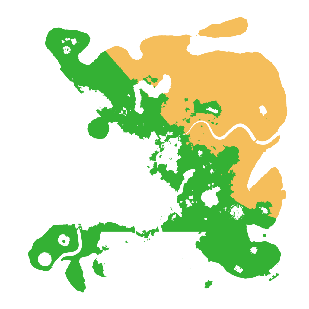 Biome Rust Map: Procedural Map, Size: 4000, Seed: 59246