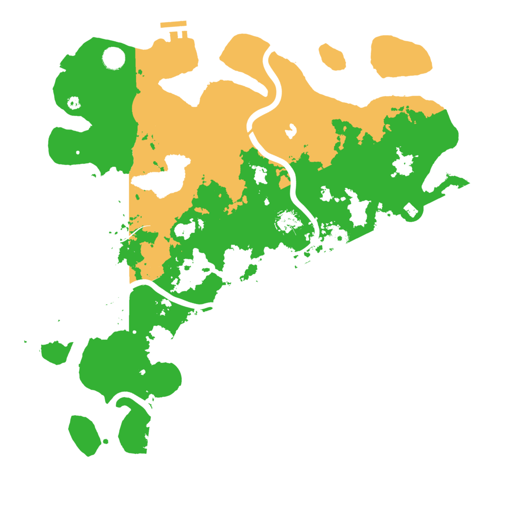 Biome Rust Map: Procedural Map, Size: 4000, Seed: 55989322