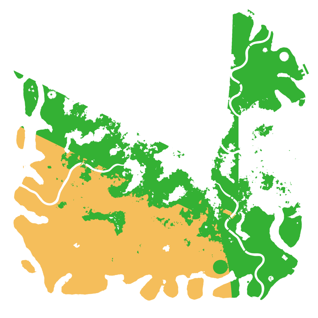 Biome Rust Map: Procedural Map, Size: 6000, Seed: 1902399320