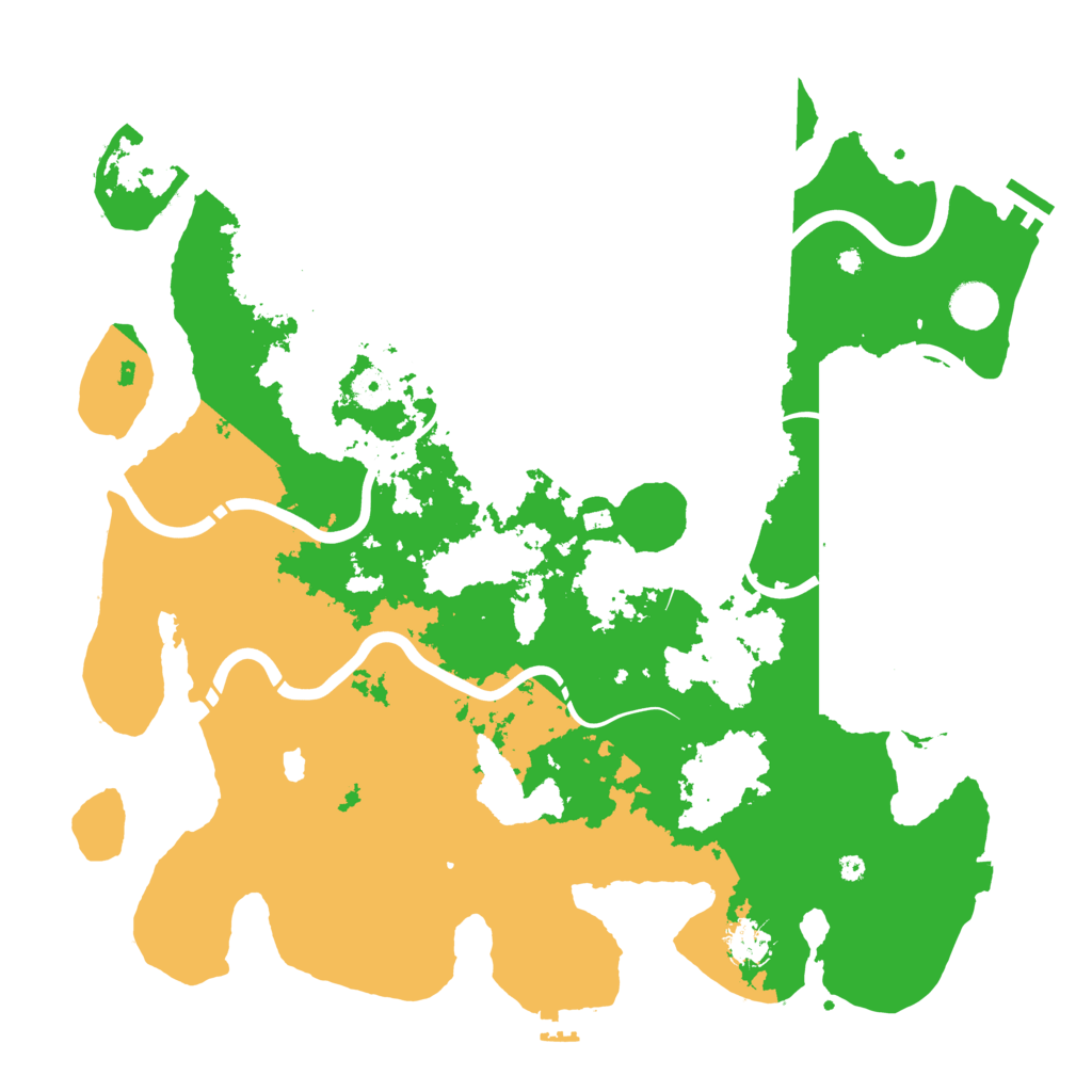 Biome Rust Map: Procedural Map, Size: 4250, Seed: 197272983