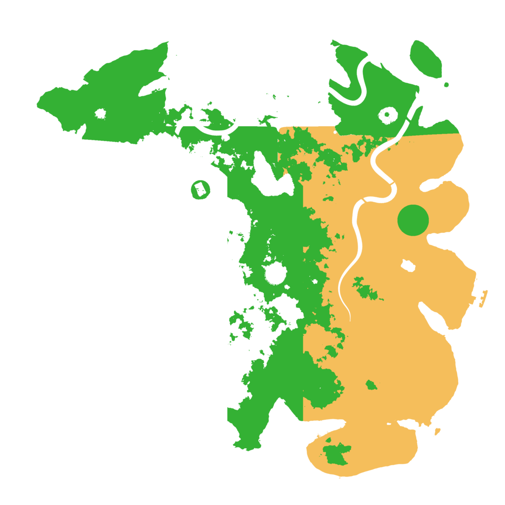 Biome Rust Map: Procedural Map, Size: 4250, Seed: 213563836