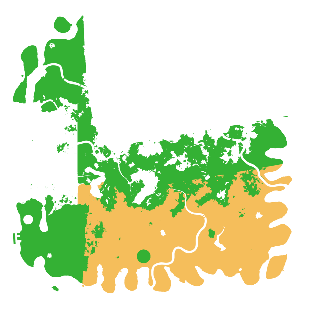 Biome Rust Map: Procedural Map, Size: 6000, Seed: 202507012