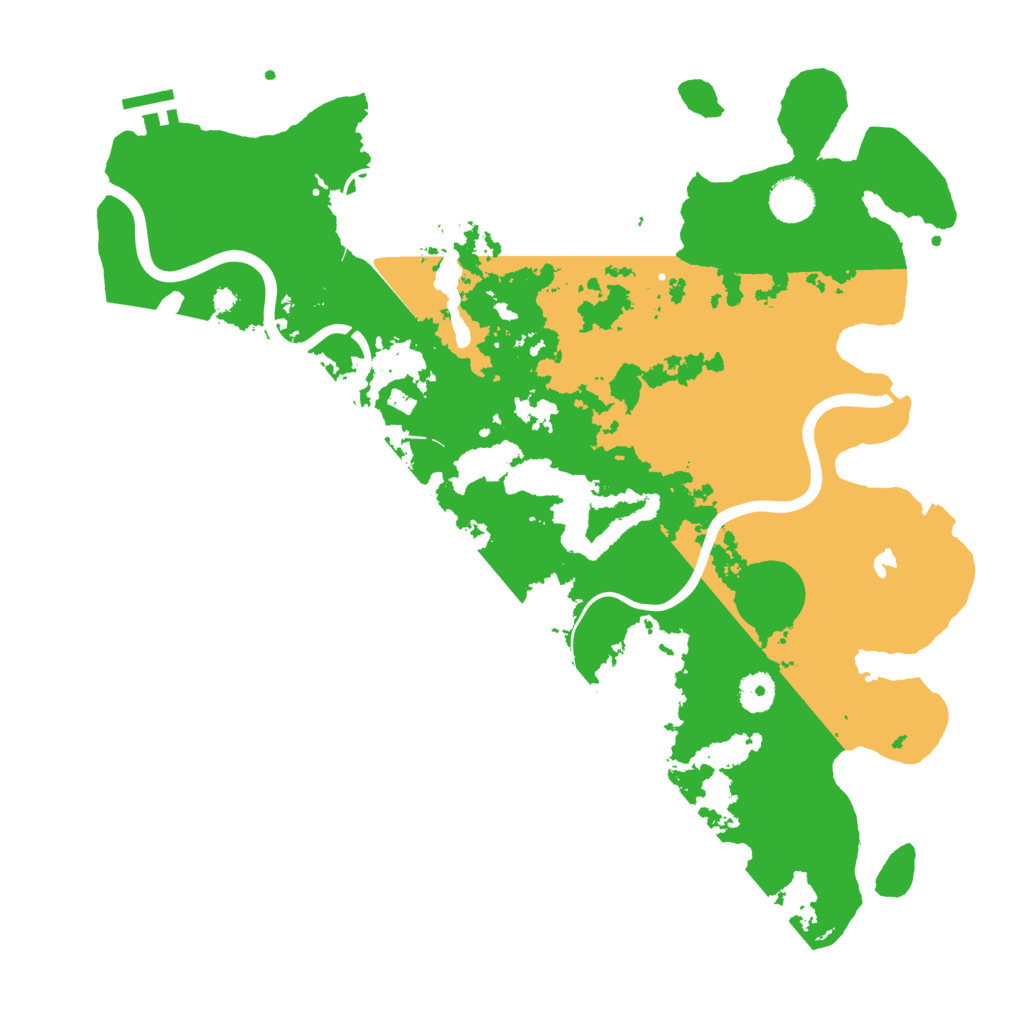 Biome Rust Map: Procedural Map, Size: 4000, Seed: 735