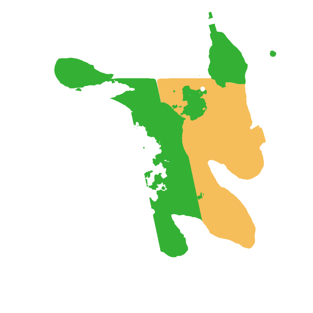 Biome Rust Map: Procedural Map, Size: 2000, Seed: 975020710
