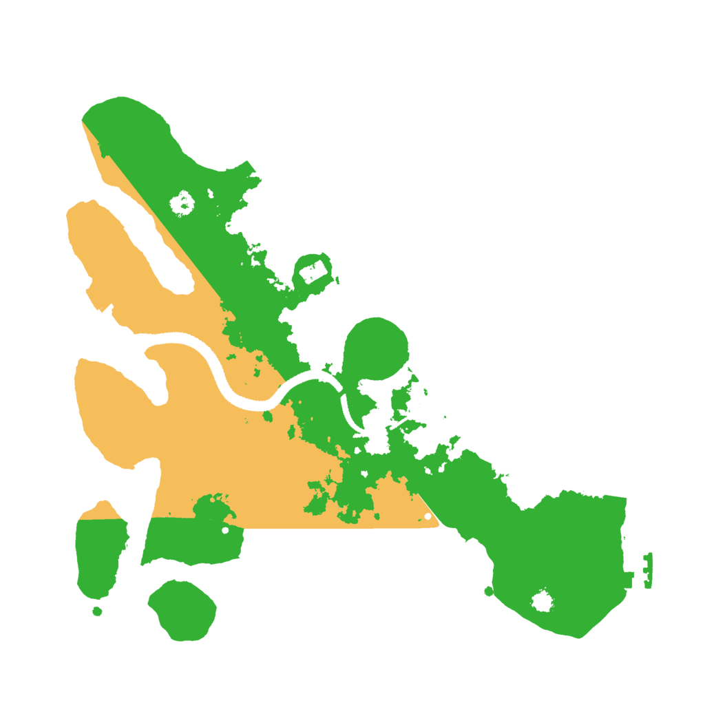 Biome Rust Map: Procedural Map, Size: 3000, Seed: 1175160412