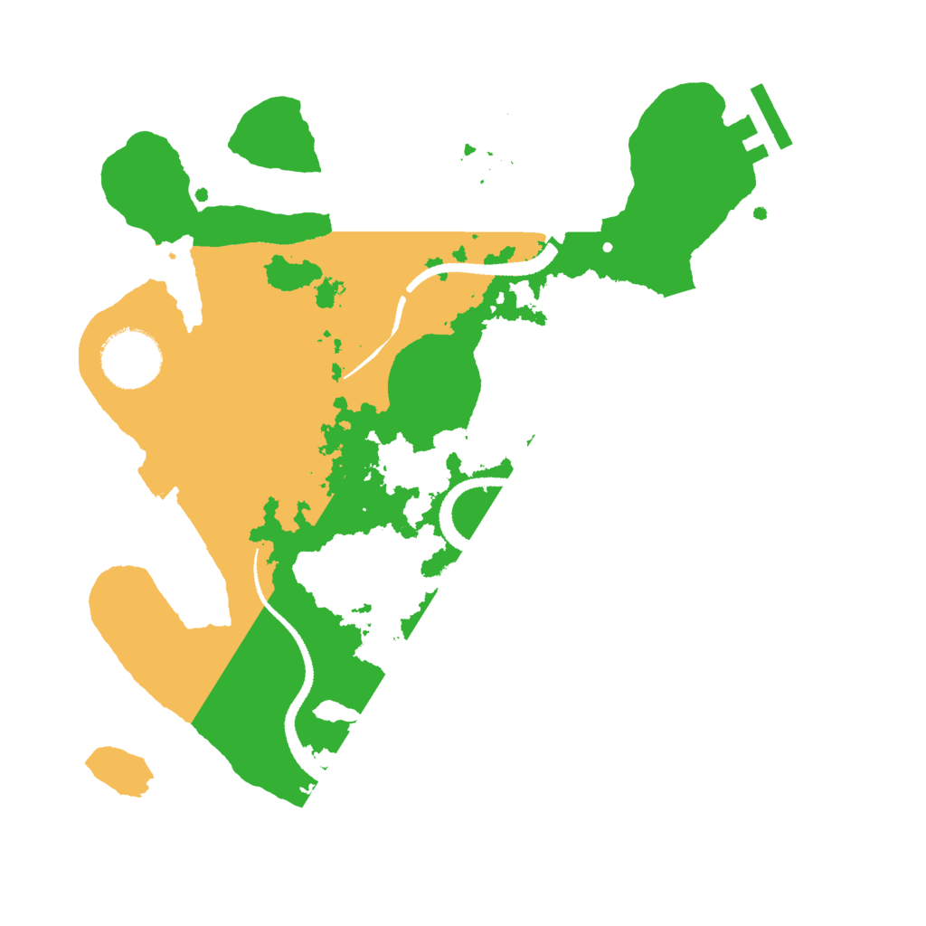 Biome Rust Map: Procedural Map, Size: 2750, Seed: 1067529606