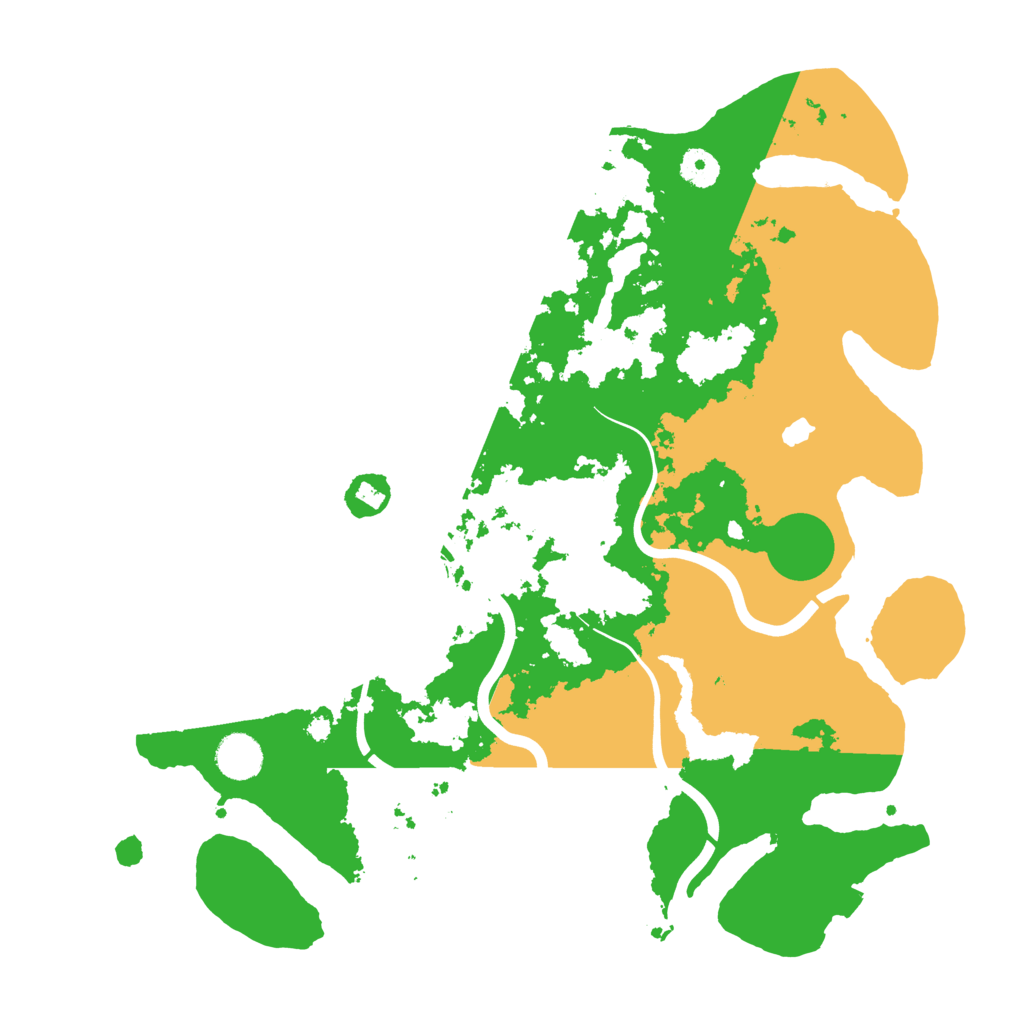 Biome Rust Map: Procedural Map, Size: 4000, Seed: 178865254
