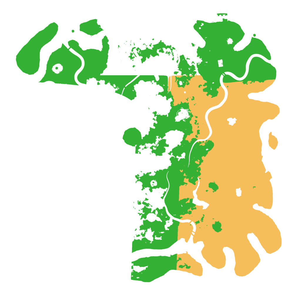 Biome Rust Map: Procedural Map, Size: 4500, Seed: 32569