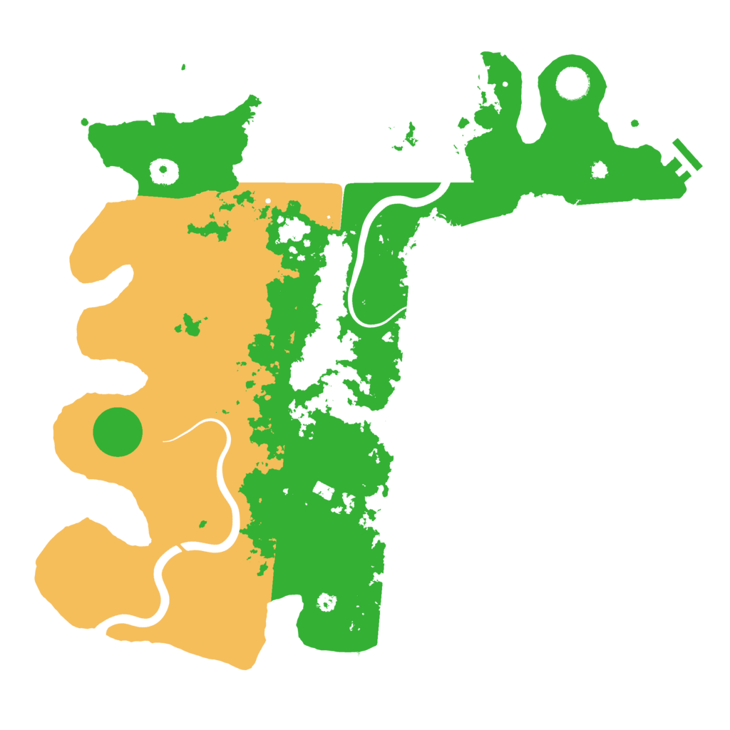 Biome Rust Map: Procedural Map, Size: 3900, Seed: 1523513790