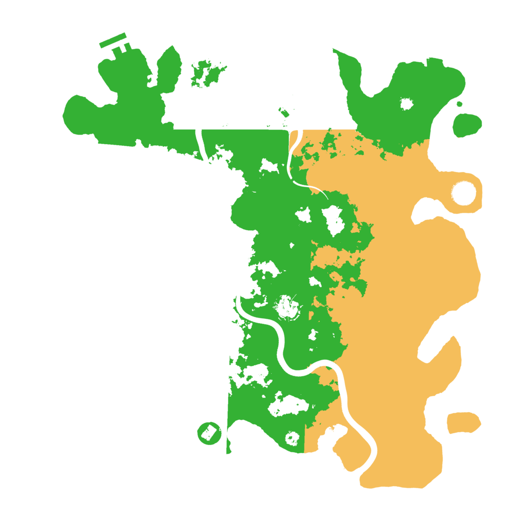 Biome Rust Map: Procedural Map, Size: 3750, Seed: 2052100832