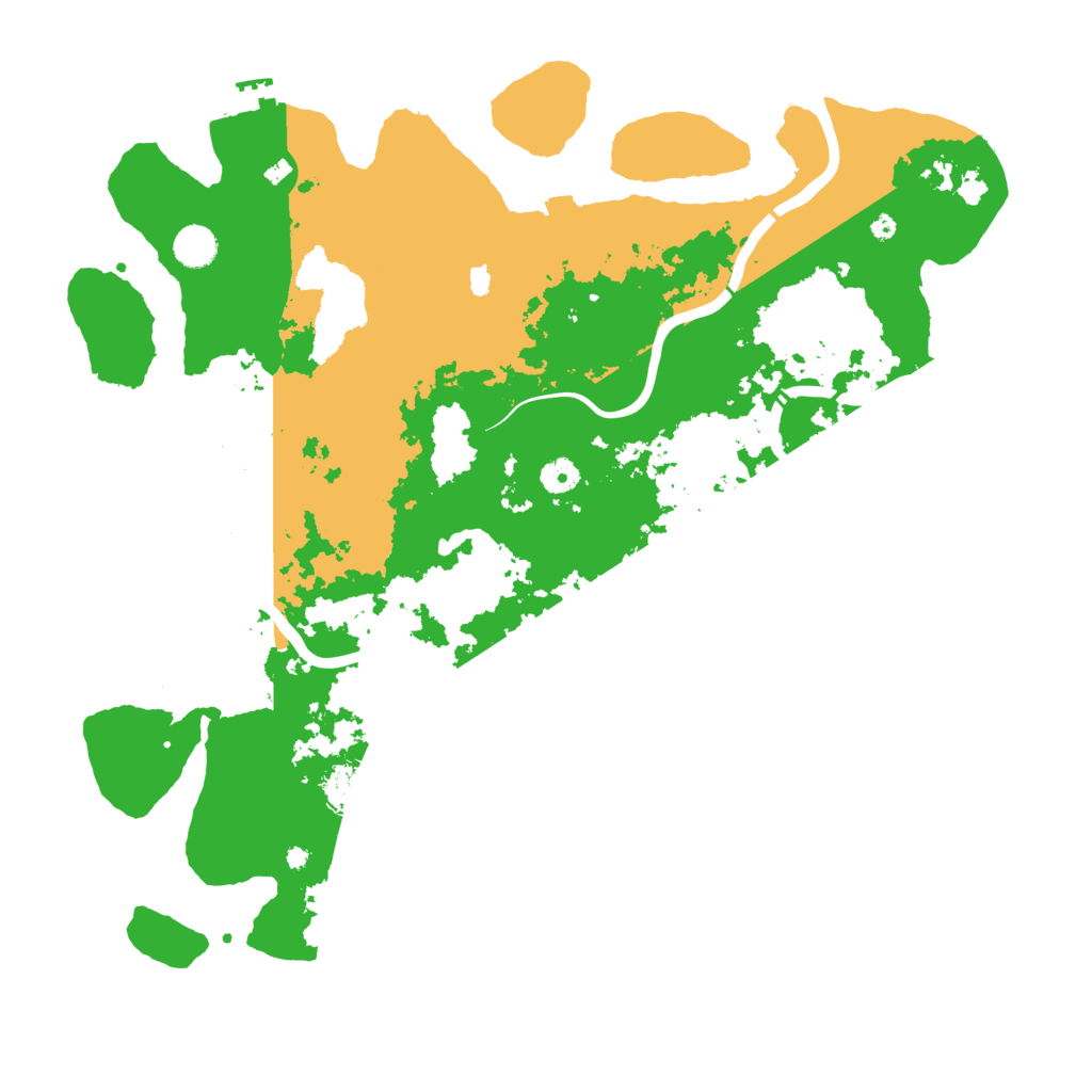 Biome Rust Map: Procedural Map, Size: 4500, Seed: 463074445