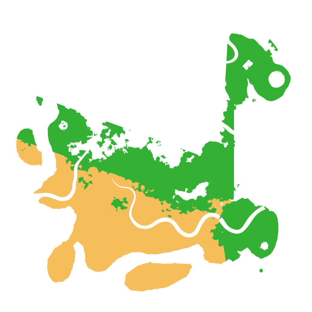 Biome Rust Map: Procedural Map, Size: 3500, Seed: 1523506112