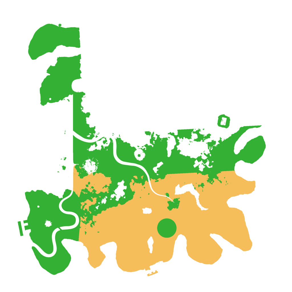 Biome Rust Map: Procedural Map, Size: 4000, Seed: 27733719