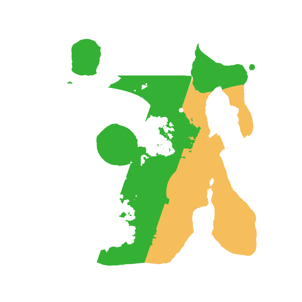 Biome Rust Map: Procedural Map, Size: 2000, Seed: 654363