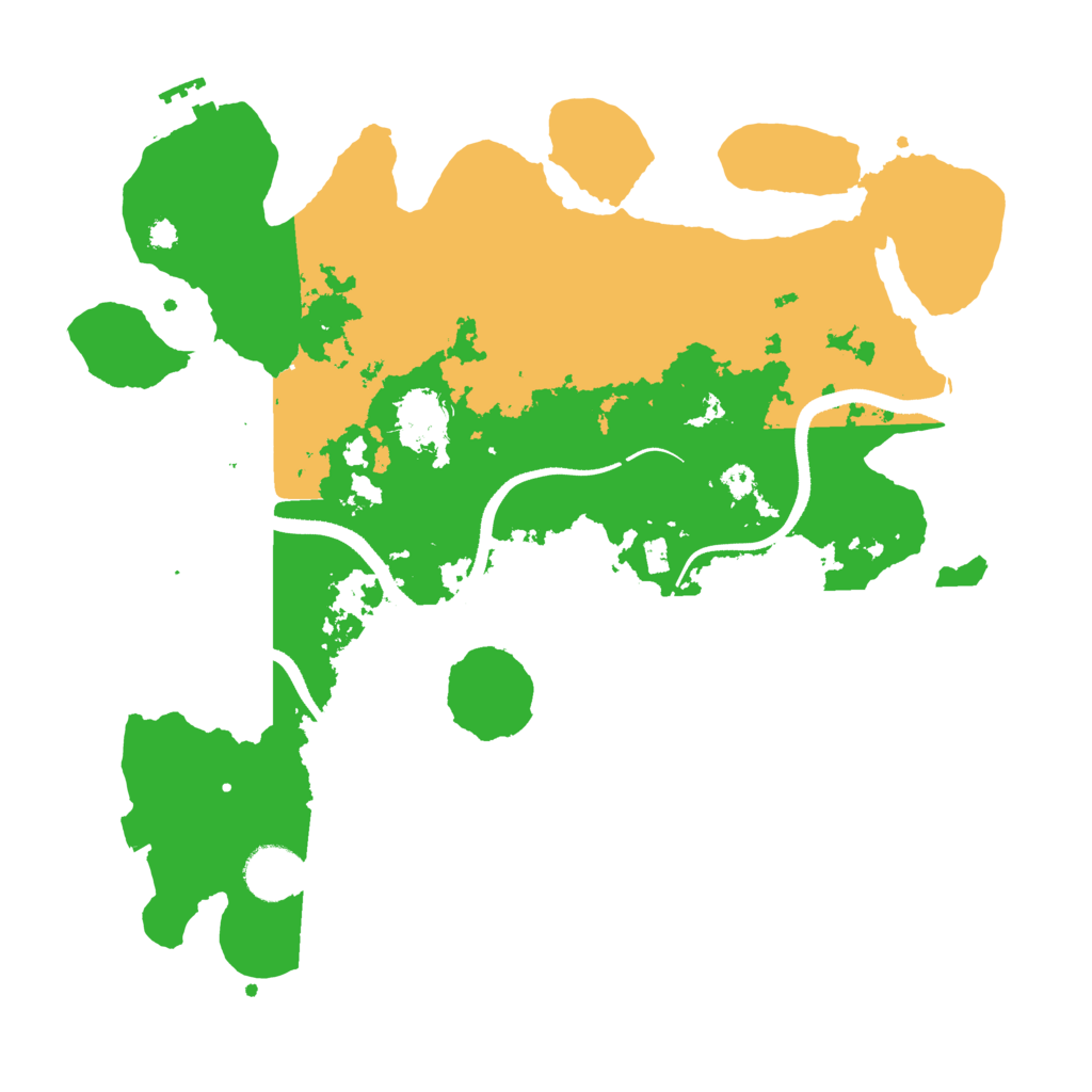 Biome Rust Map: Procedural Map, Size: 3450, Seed: 212