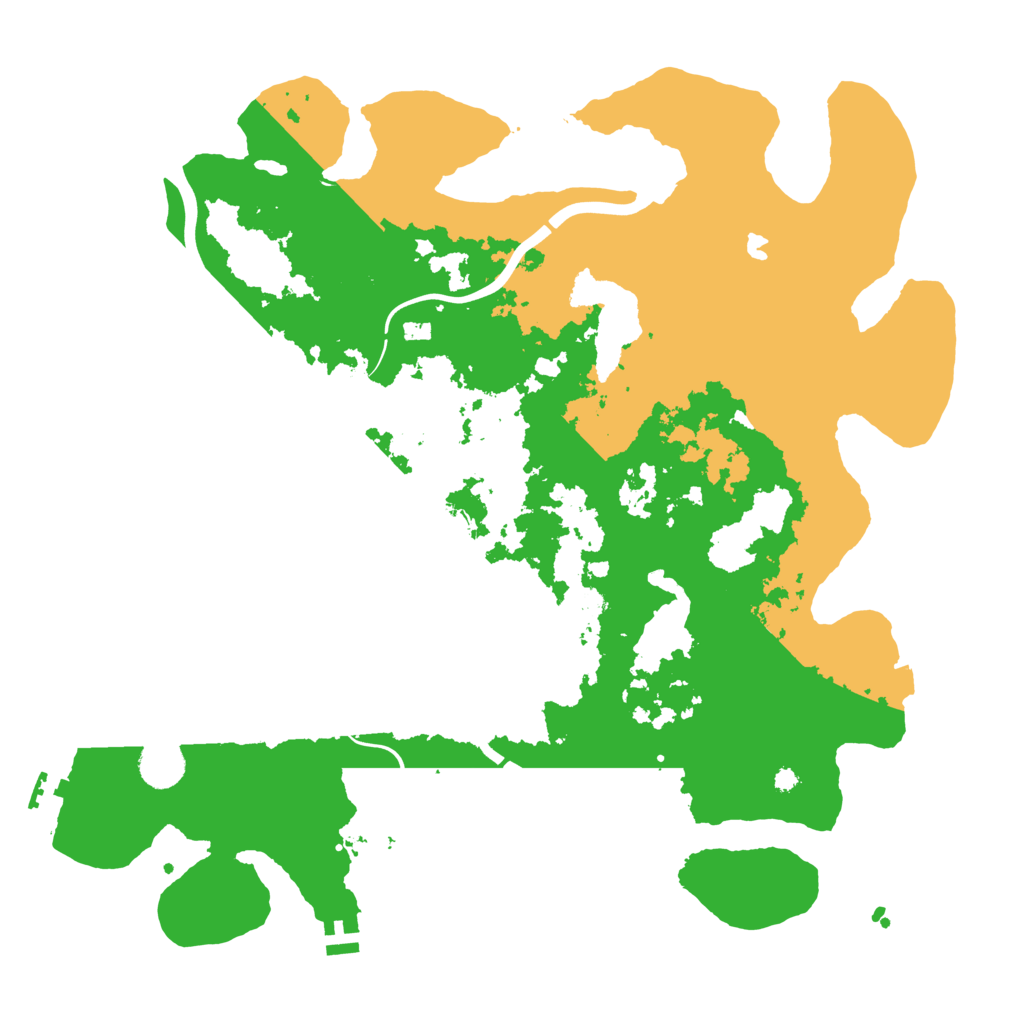 Biome Rust Map: Procedural Map, Size: 4000, Seed: 1460986118