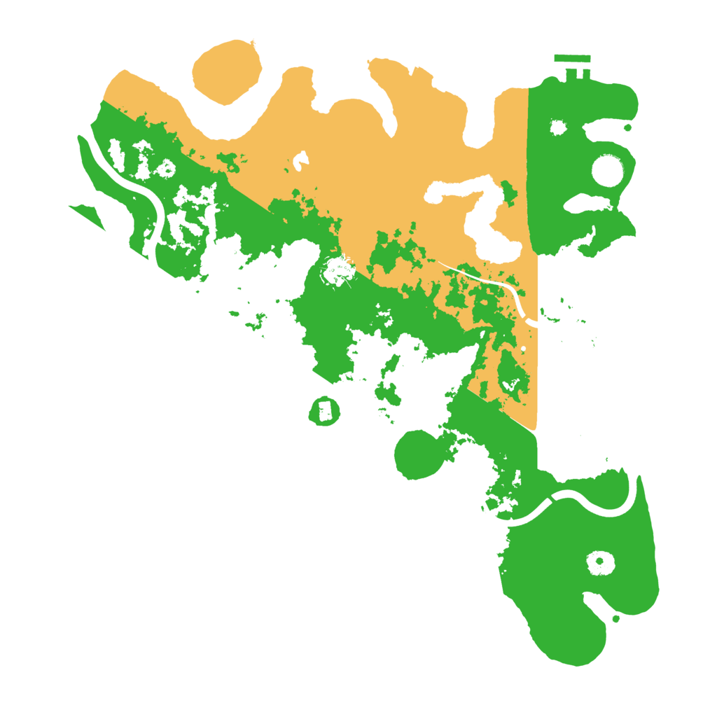 Biome Rust Map: Procedural Map, Size: 4000, Seed: 1342345
