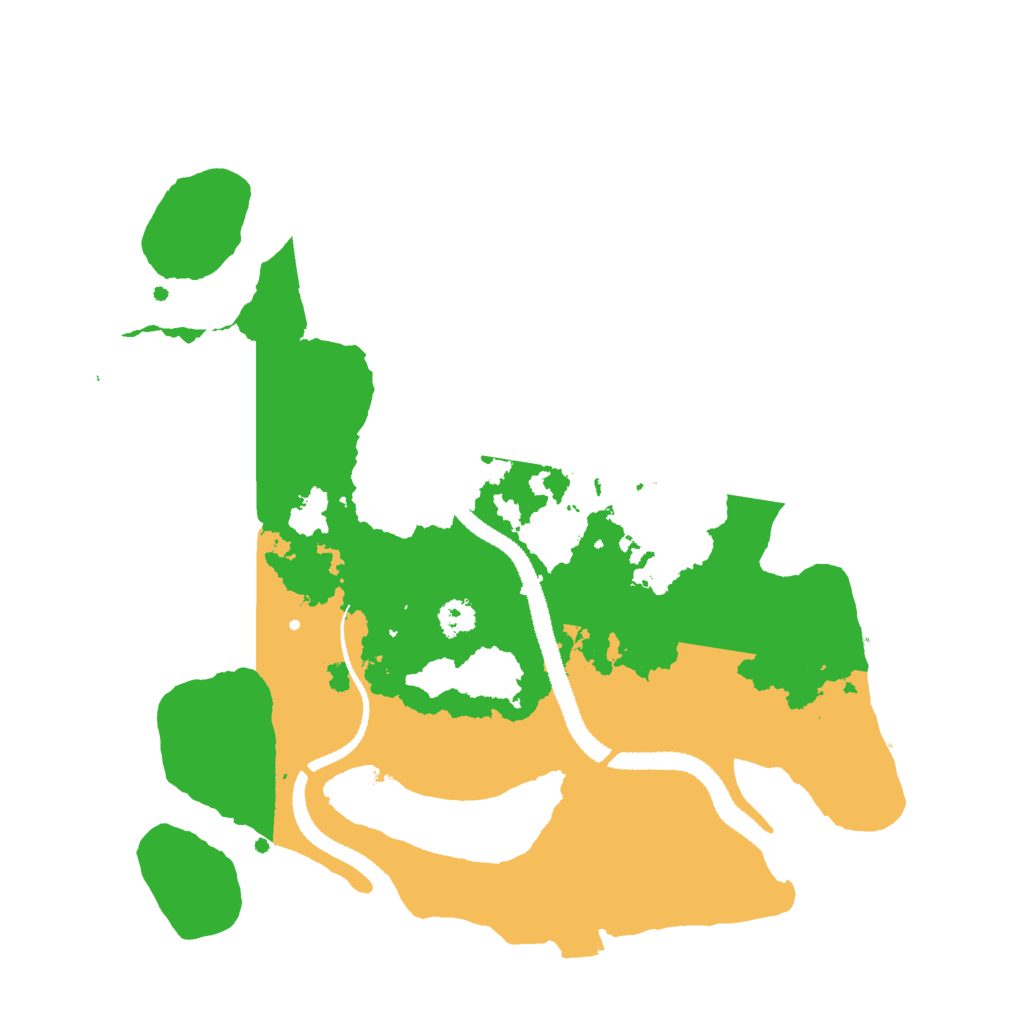 Biome Rust Map: Procedural Map, Size: 2800, Seed: 1740100537