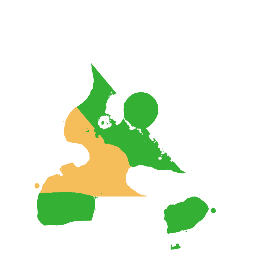 Biome Rust Map: Procedural Map, Size: 2000, Seed: 1446334611