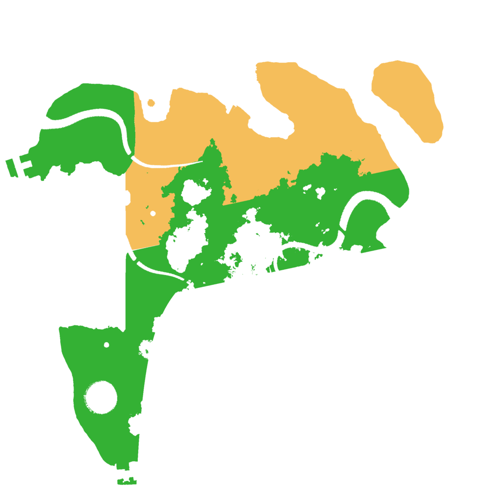 Biome Rust Map: Procedural Map, Size: 2750, Seed: 84161