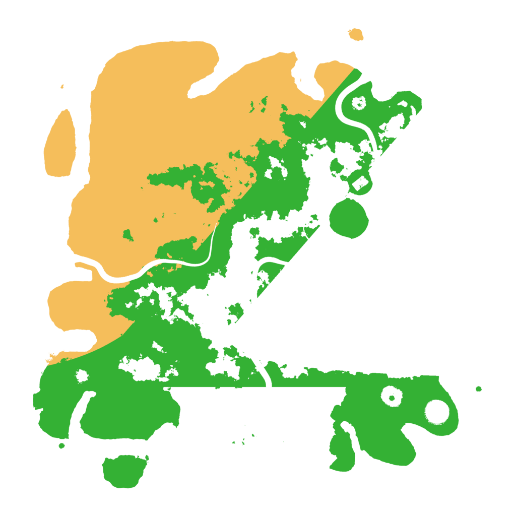 Biome Rust Map: Procedural Map, Size: 3720, Seed: 1857858105