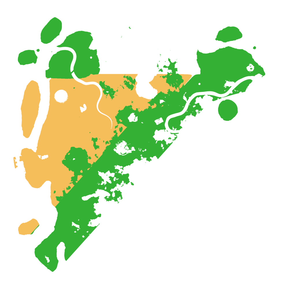 Biome Rust Map: Procedural Map, Size: 4000, Seed: 87456