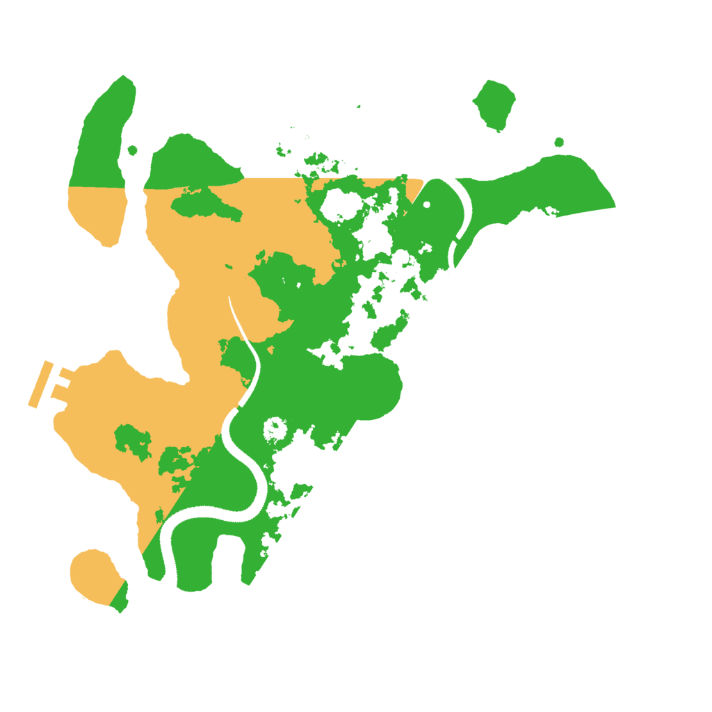 Biome Rust Map: Procedural Map, Size: 3000, Seed: 5465456
