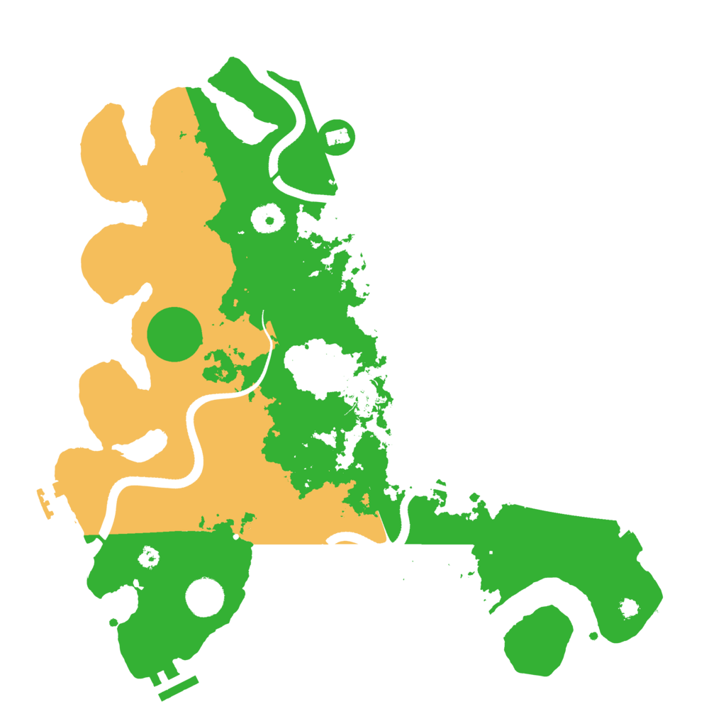 Biome Rust Map: Procedural Map, Size: 3500, Seed: 1956173785
